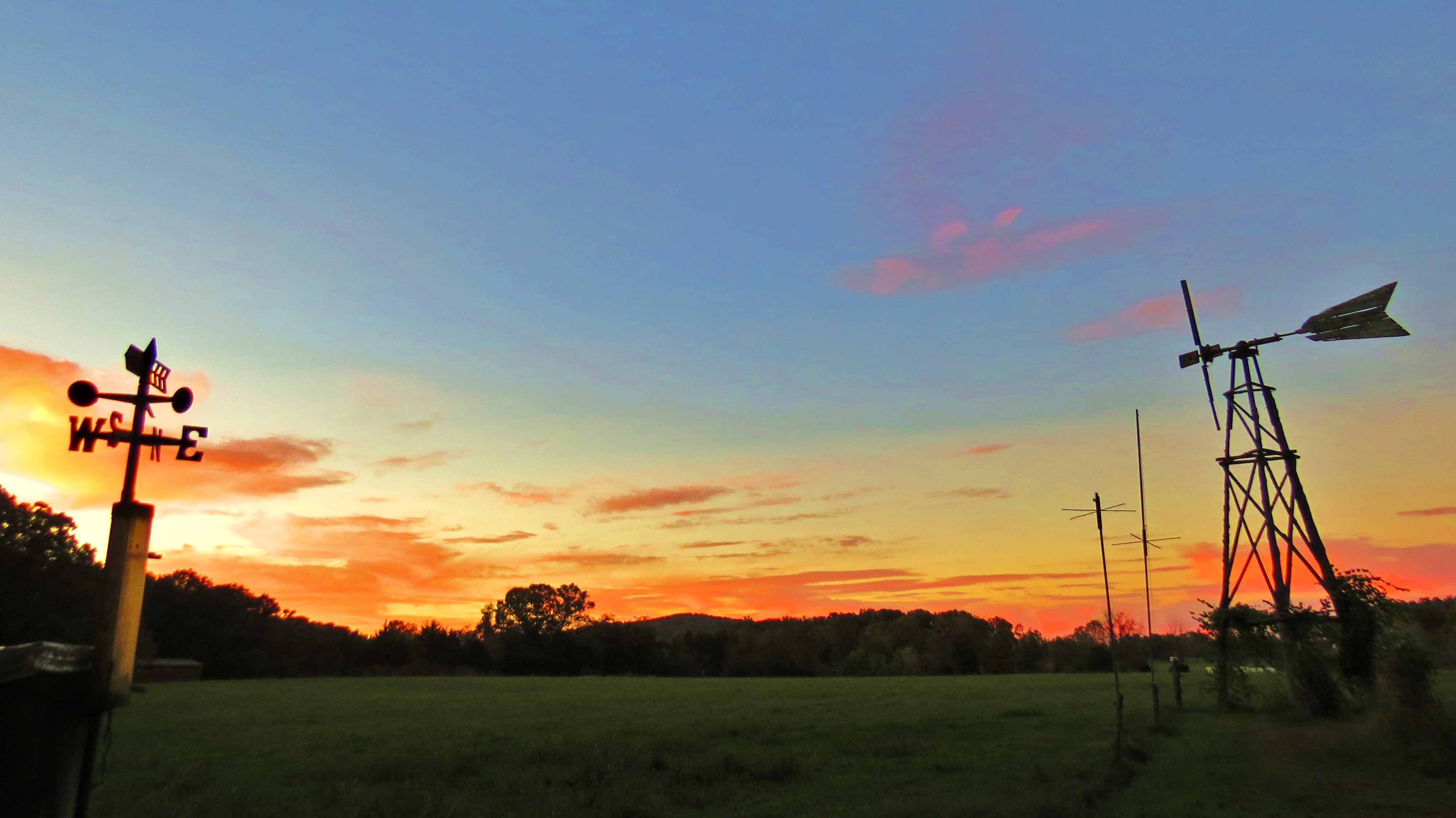 October sunset in Tennessee Birds and Blooms