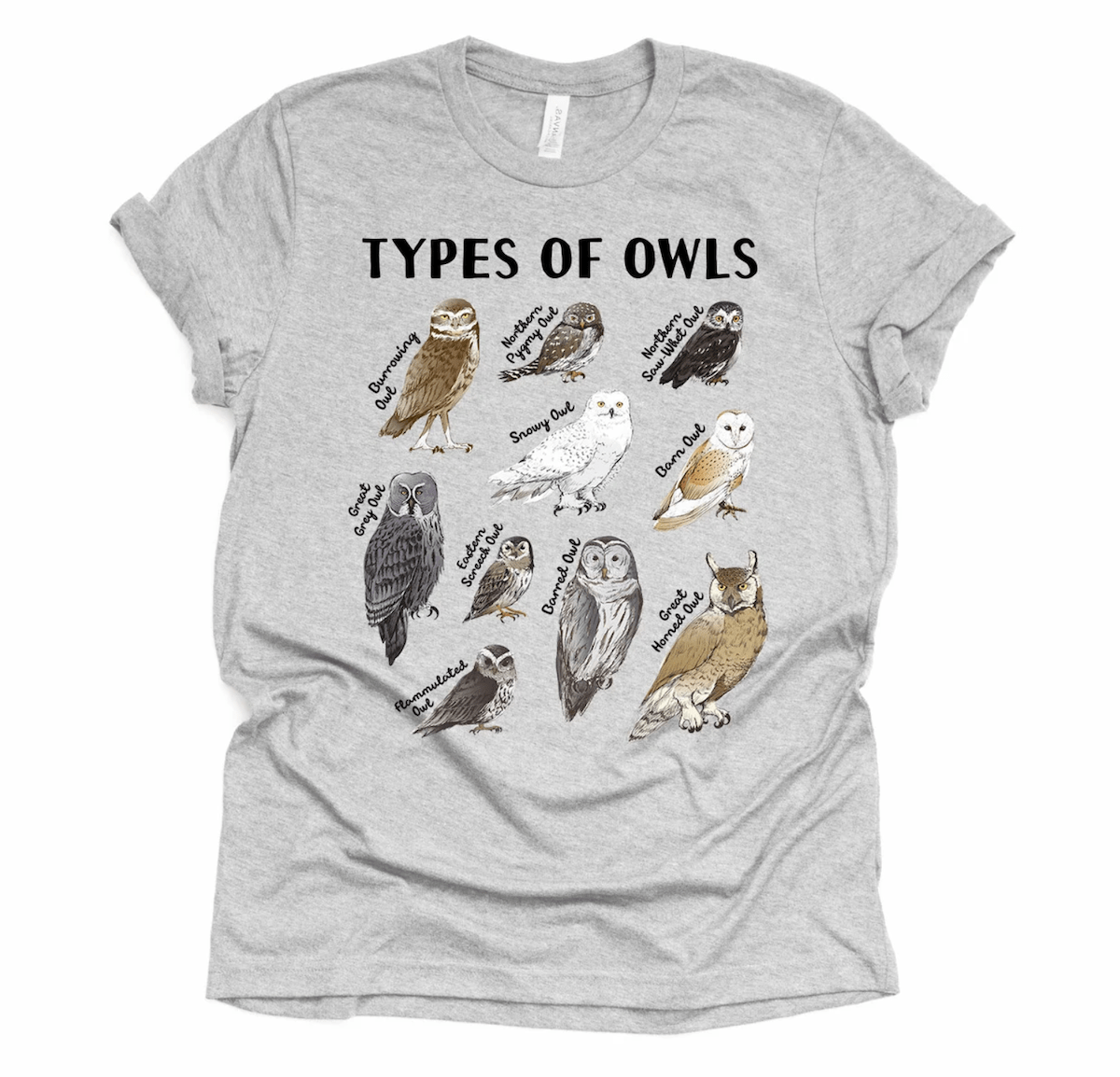 10 Owl Shirts Every Bird Fan Should Own - Birds and Blooms